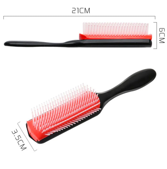 9-Row Detangling Styling Hairbrush