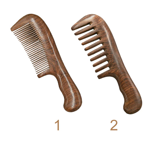 Anti-Static Natural Sandalwood Comb